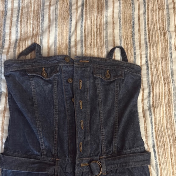 Nusy Pants - Denim Jumpsuit